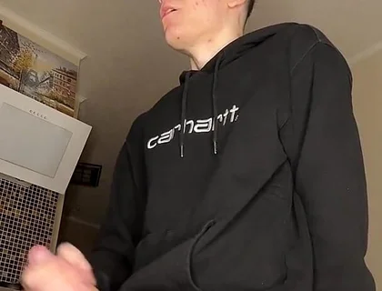 Hot Young Guy’s Cum Play