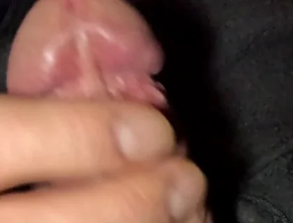 Night Time Big Cock Masturbating, Cumming on the Onesie - Rockardglans