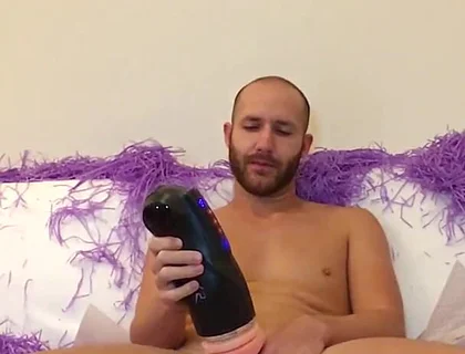 Fleshlight Machine on Couch