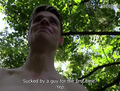 Czech Hunter - Eyes Watering and Mounth Around the Cock POV
