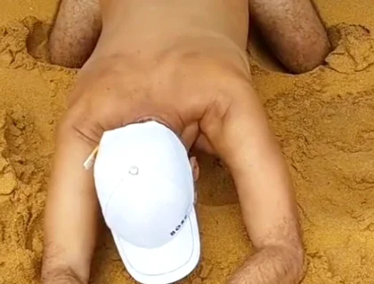 Ladysilva Compilation on Naked Beach Showing off Her Tanned Ass with Sexy Mark