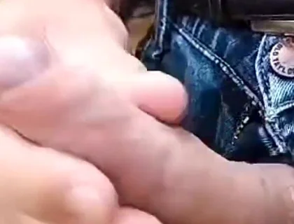 Mature Man Masturbating in Public Places