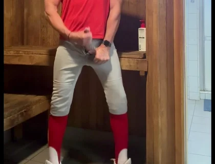 Alpha Fun in the Sauna with Jockdad87 Part 7