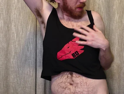 Dancing and Strip Teasing in a Crop Top Gstring