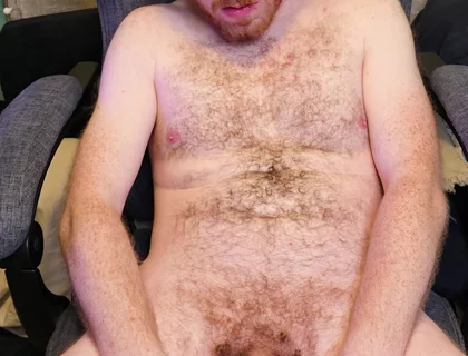 Peeing in Glass While Sitting in My Gaming Chair