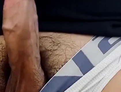 Happy Friday! I Thought I Should Soak My Underwear with My Cum