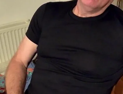 Jerking--off Before Bed at the Table. Nice Ogasm