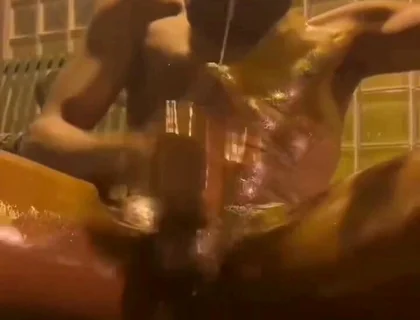 Oily Black King Dick