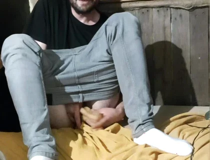 White Socks Masturbation Compilation