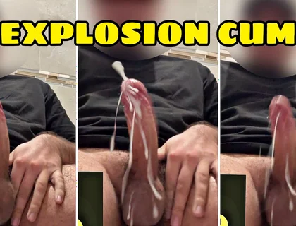 Sexy Gay Video Call Ends with an Explosive Slurp of Dripping Cum