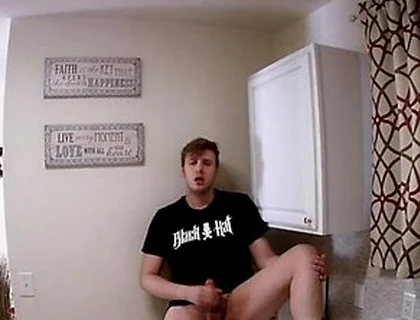 Eating My Own Cum