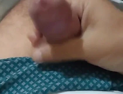 Ladysilva Jerking off Her Hot Cock on Live Cam for Her Followers