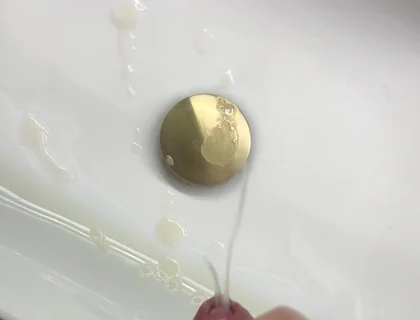 Here Is My Cumshot From Last Night. Who Is Going to Lick It up First?