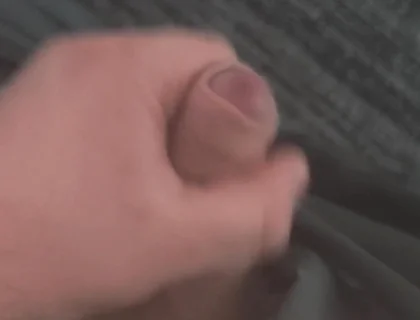 Fat Hairy Bear Jerks off in the Office and Cums on the Floor
