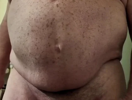 Bearded Bear Jerks a Fresh Load