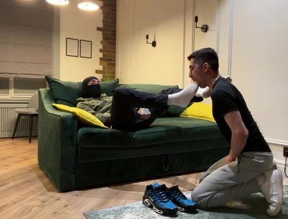 Hot Gay Sex with Sneakers and Dirty Socks