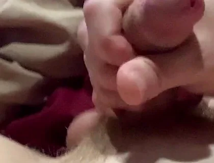Redhead Boy Toy Gets Stroked by Older Daddy and Cums Hard