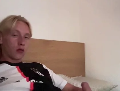 Soccer Bro Horny Masturbating
