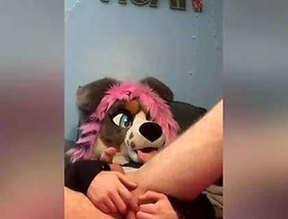 Furry Fucks His Tight Ass Until He