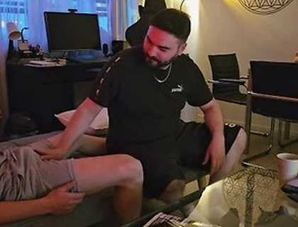 20 Year Old Stepbrother Of A Girlfriend Wants To Try It The First Time With A Guy