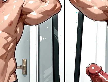 Ai Sexy Oiled Muscle Men