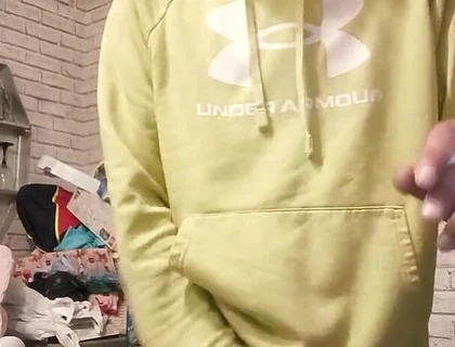 Smoking and Playing with My Big Dick