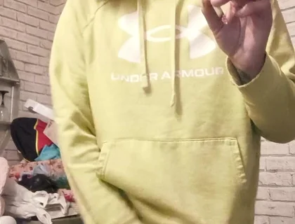 Smoking and Playing with My Big Dick