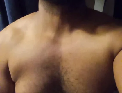 Chubby Bearded Bear Jacks off and Cums