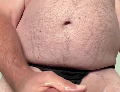 A Really Nice Cumshot While Standing and Jerking