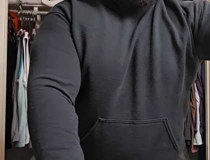 Thick Bearded Stepdaddy Blows Load Through Pajama Pants