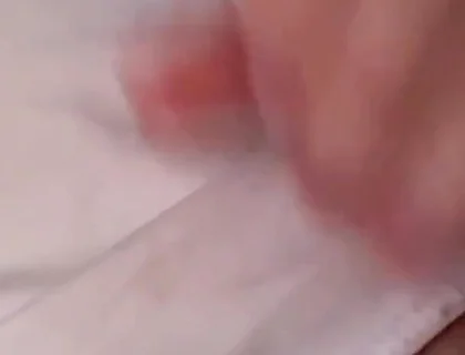 POV He’s Jerking off for You on a Video Call and Cumming Hard with Moans