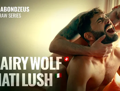 Hot Hairy Hunk Fucks Cute Italian Bottom in Spain