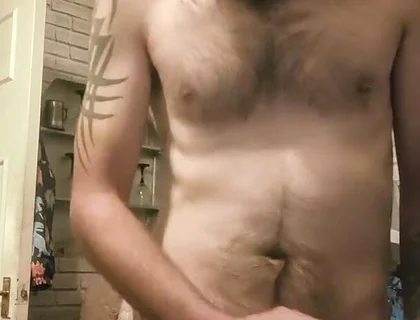 Big Dick Wanking and Smoking Fetish