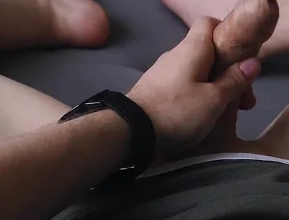 Stepdaddy Put a Thick Cock Deep Into a Tight Ass Hole Squelches, Fucks Hard with Loud Moans and Cumming