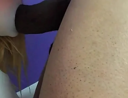 Good Blowjob Then Arch Back Prone Bone Cum on Ass