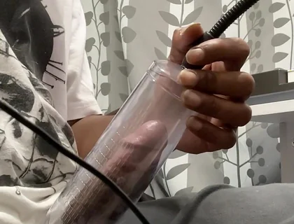 Using My Sex Toy and Penis Pump