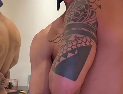 3 Big Cocks Gay Group Azael Maluma Fucks Cute Hardcore Anal