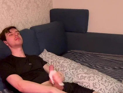 Sniffing and Sticking My Dirty White Socks in My Mouth While I