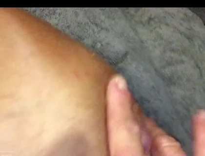 Close Up Fingering My Wet Ass