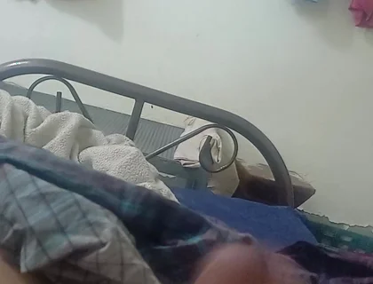 Bangladesi Boy Musterbate at His Bedroom.