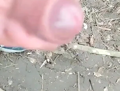 Risky Jerk off After Work Masturbation Cumshot