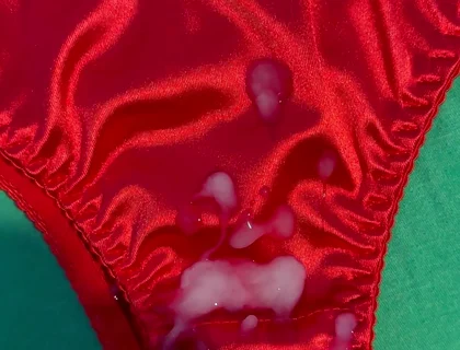 Cum on Wife’s Panties 15