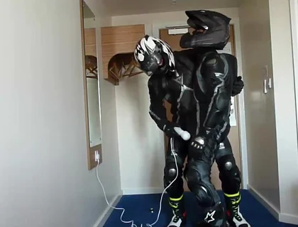 Biker boys vibrator cuming