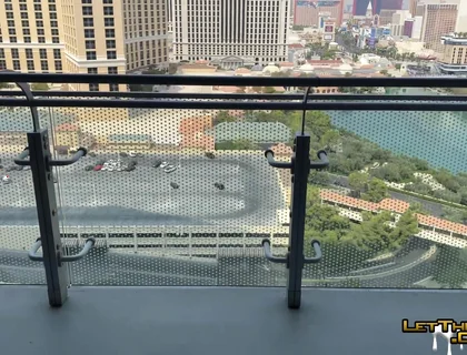 Public Balcony Fuck Juven Fucks Bareback