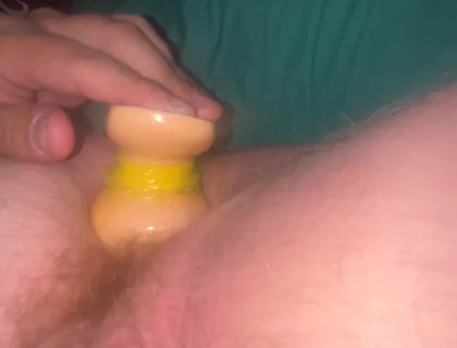 Playing with My Ass Hole and Big Cock
