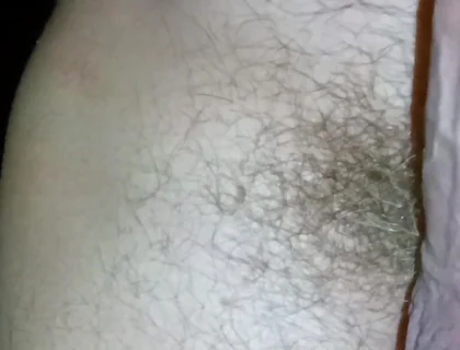 Big Uncut Cock Naked Night Time Masturbating Outdoors, Creamy Cum on Table - Rockardglans