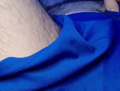 Stroking in Shorts