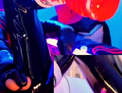 I Love the Black Full Body Latex Suit