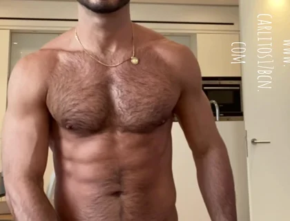 Showing My Big Cock in White Shorts.