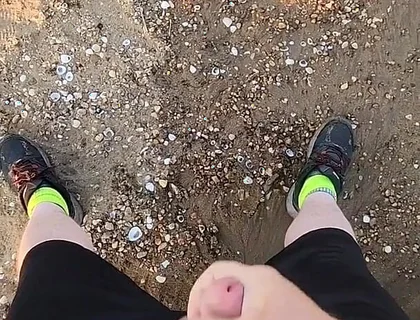 Enjoying Myself at a Very Beach.